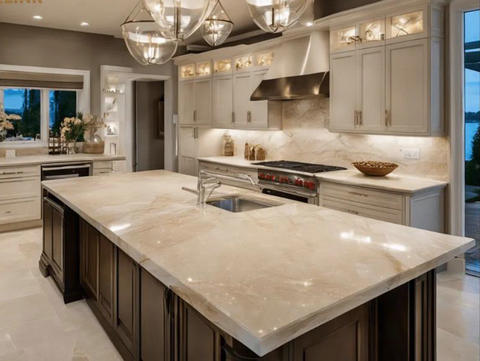 porcelain kitchen countertops